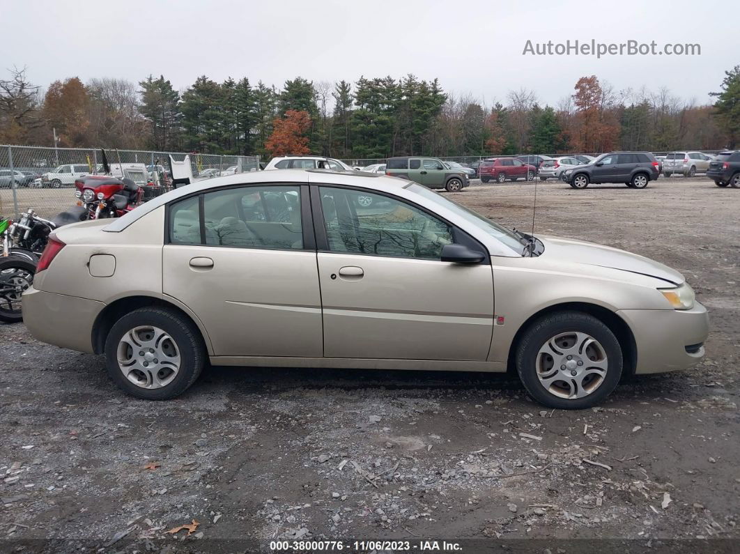 2003 Saturn Ion Ion 2 Золотой vin: 1G8AJ52FX3Z142947