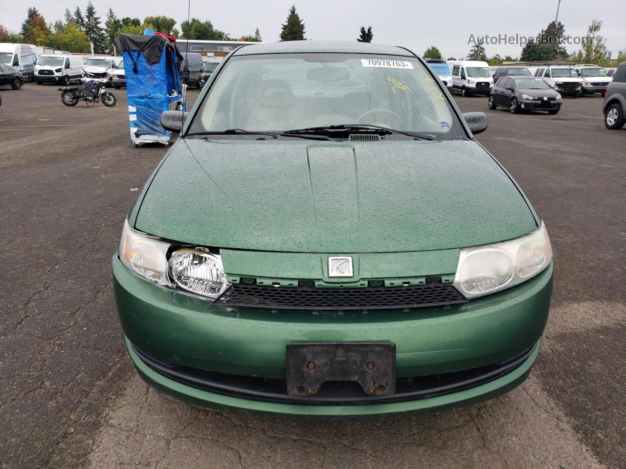 2003 Saturn Ion Level 2 Green vin: 1G8AJ54F53Z197464