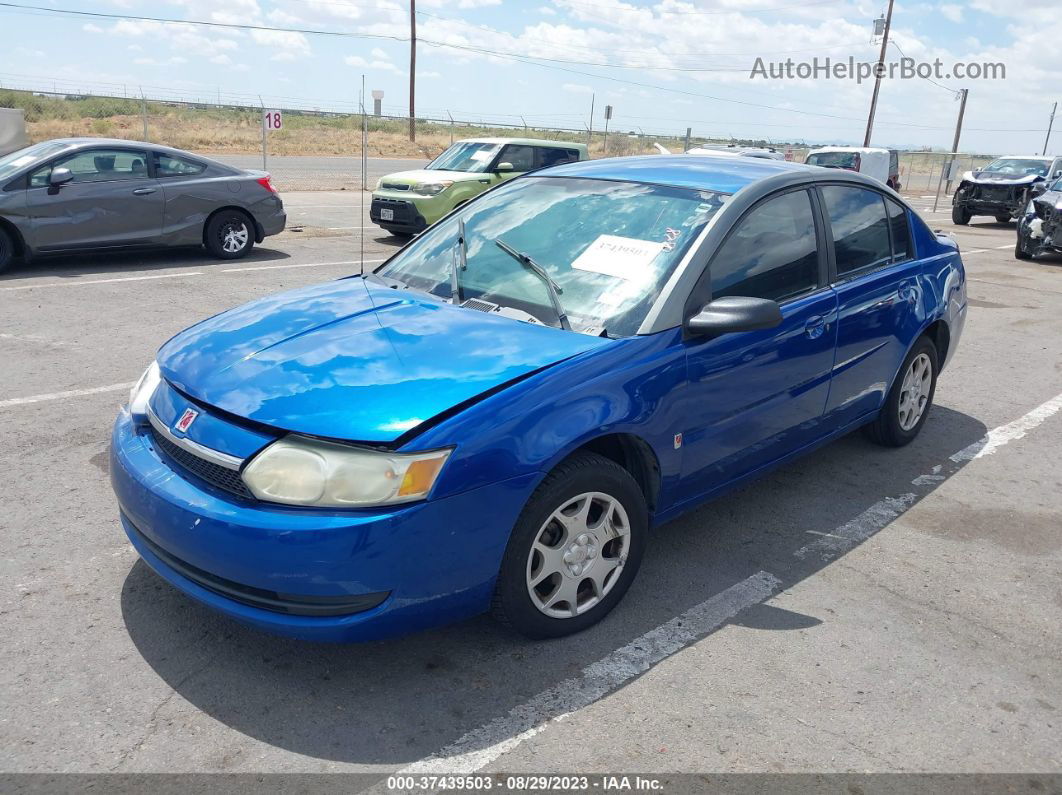 2003 Saturn Ion Ion 2 Blue vin: 1G8AJ52F43Z137839