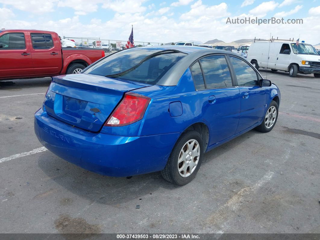 2003 Saturn Ion Ion 2 Blue vin: 1G8AJ52F43Z137839