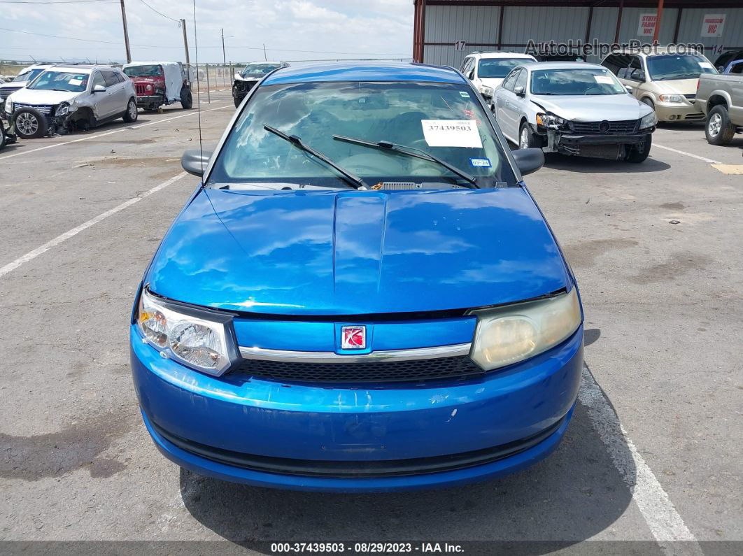 2003 Saturn Ion Ion 2 Blue vin: 1G8AJ52F43Z137839