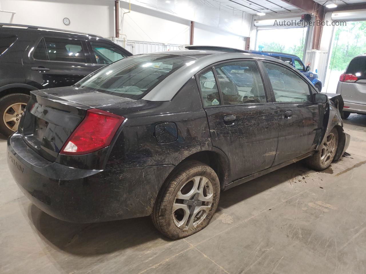 2003 Saturn Ion Level 3 Black vin: 1G8AK52F73Z188023