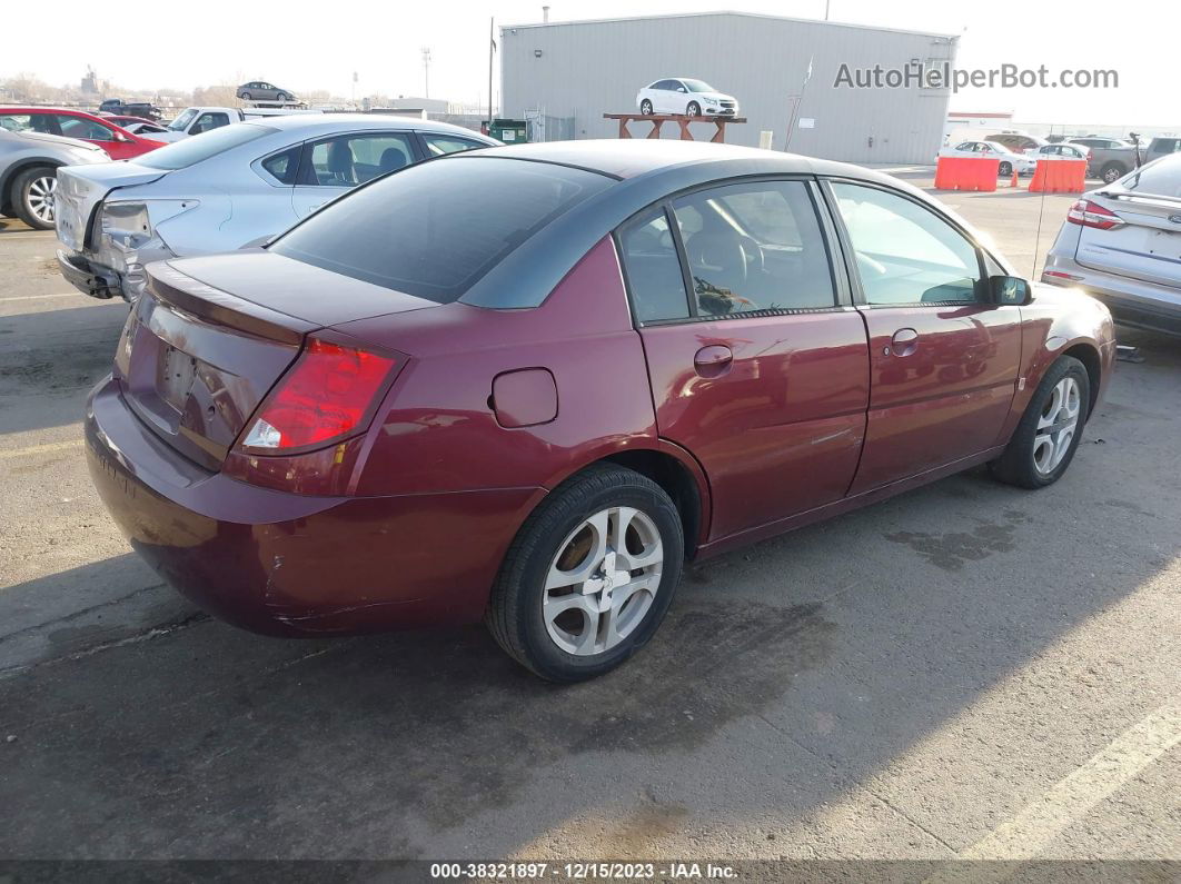 2003 Saturn Ion Ion 3 Красный vin: 1G8AL52F03Z113452