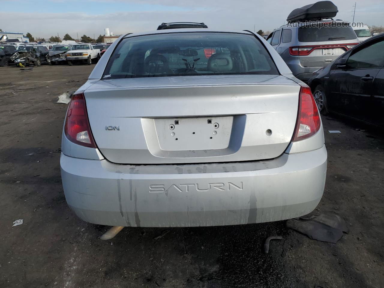 2003 Saturn Ion Level 3 Silver vin: 1G8AL52F03Z117100