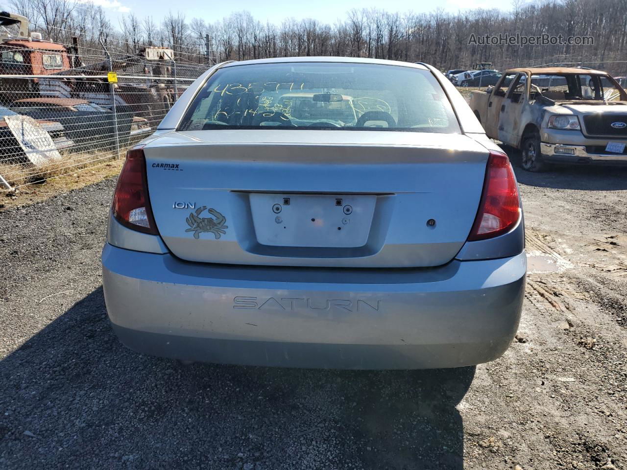 2003 Saturn Ion Level 3 Blue vin: 1G8AL52F13Z118806