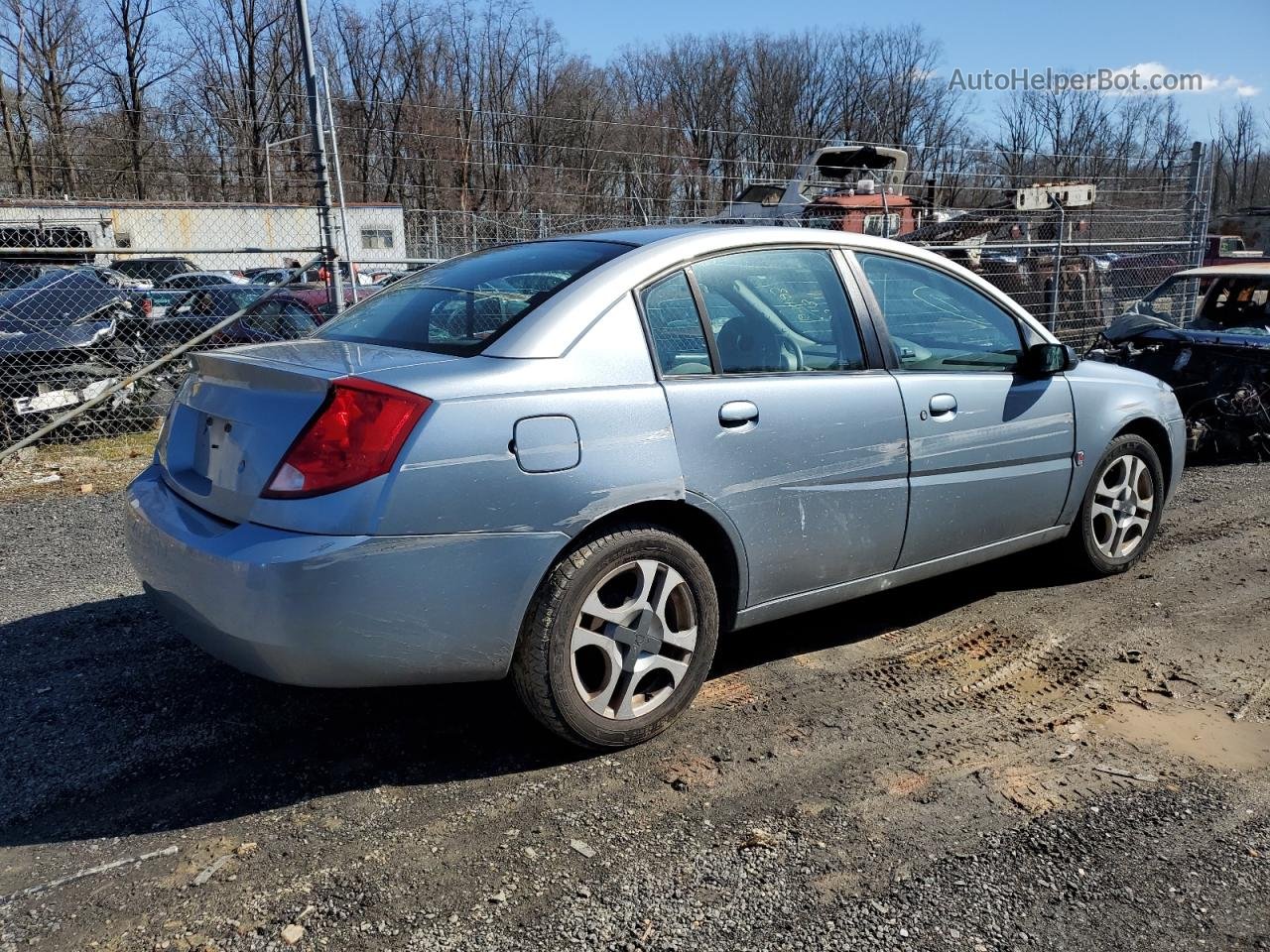 2003 Saturn Ion Level 3 Синий vin: 1G8AL52F13Z118806