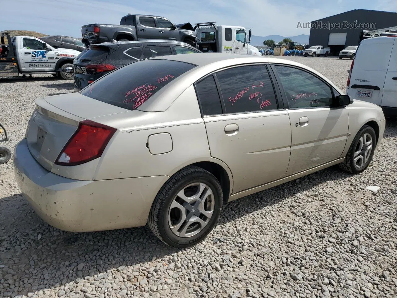 2003 Saturn Ion Level 3 Tan vin: 1G8AL52F23Z147036