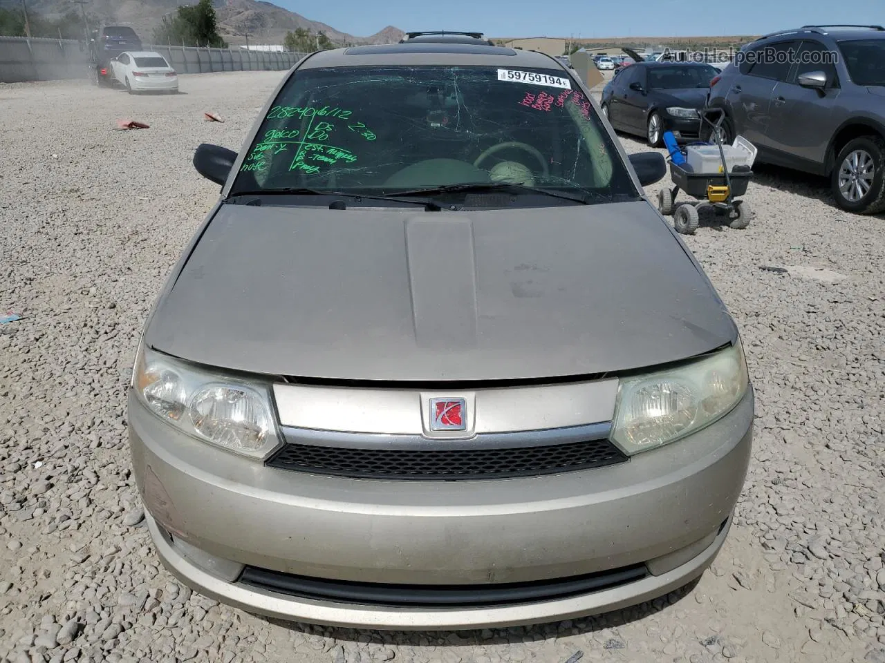 2003 Saturn Ion Level 3 Tan vin: 1G8AL52F23Z147036