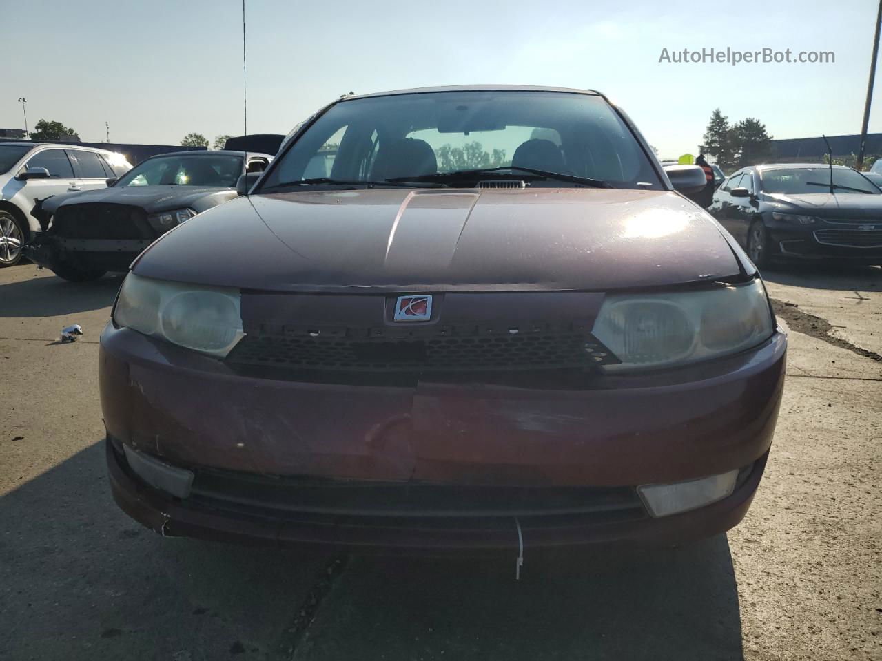 2003 Saturn Ion Level 3 Maroon vin: 1G8AL52F23Z161552