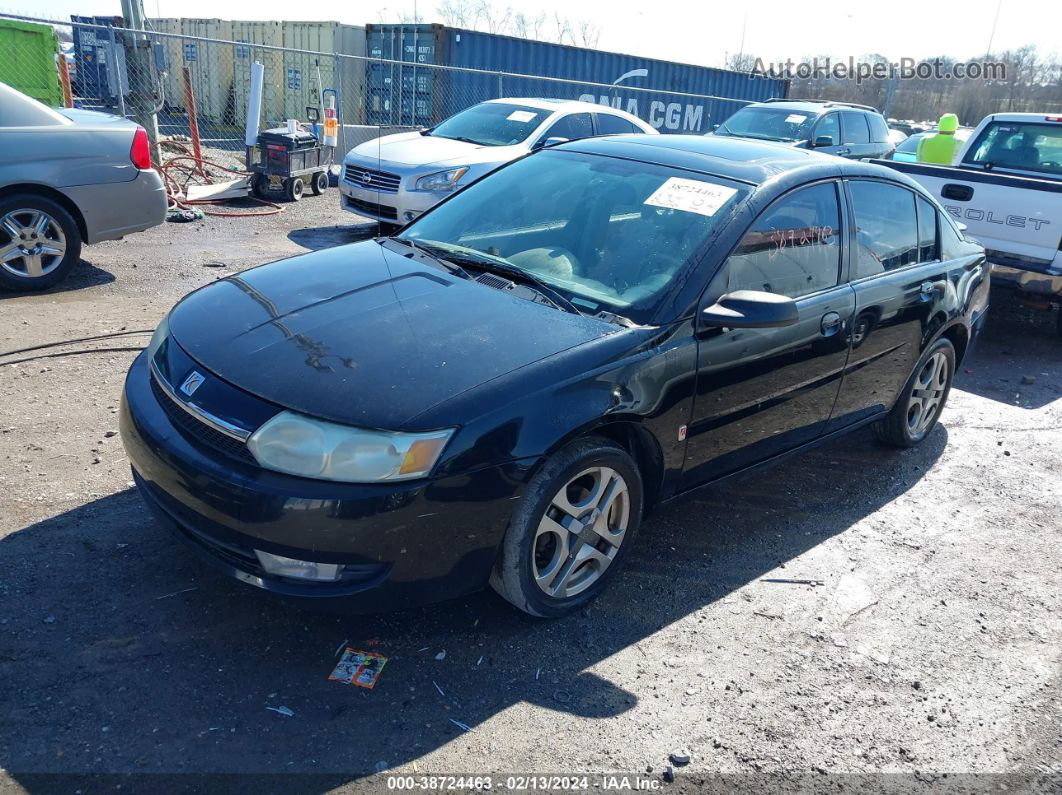 2003 Saturn Ion 3 Black vin: 1G8AL52F33Z196164