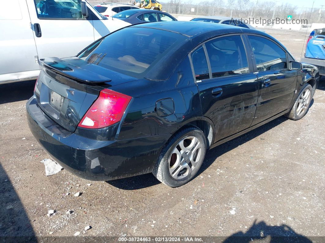 2003 Saturn Ion 3 Black vin: 1G8AL52F33Z196164