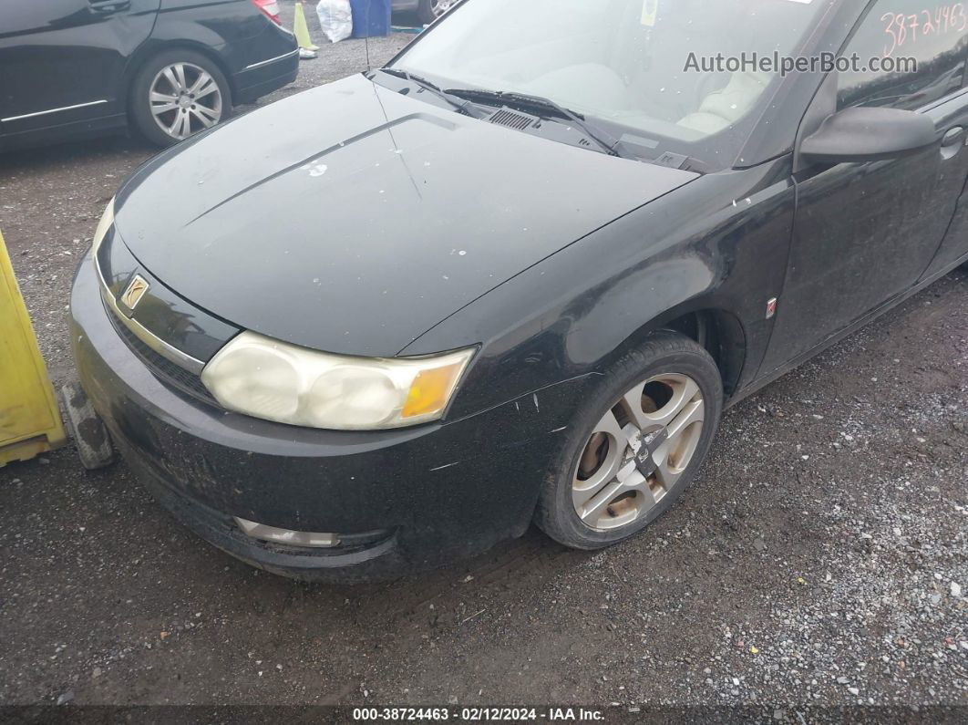 2003 Saturn Ion 3 Черный vin: 1G8AL52F33Z196164