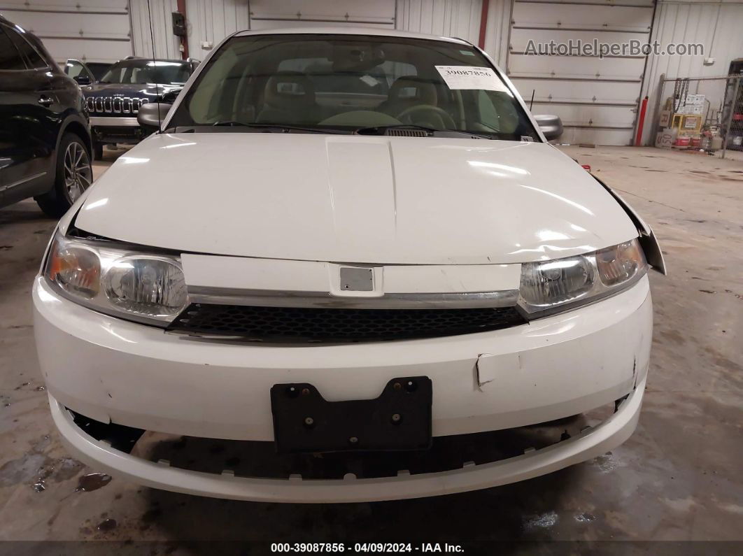 2003 Saturn Ion 3 White vin: 1G8AL52F43Z105967