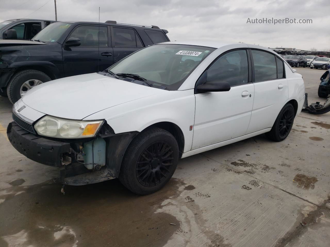 2003 Saturn Ion Level 3 White vin: 1G8AL52F43Z110960