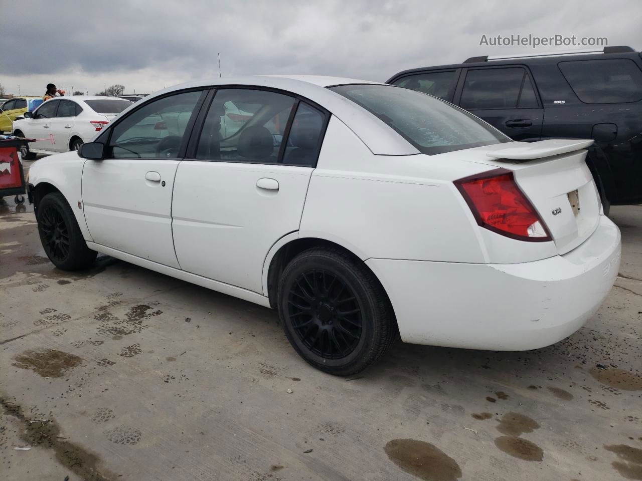 2003 Saturn Ion Level 3 White vin: 1G8AL52F43Z110960