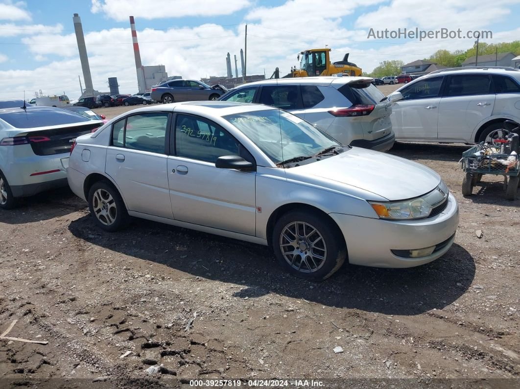 2003 Saturn Ion 3 Silver vin: 1G8AL52F43Z204479