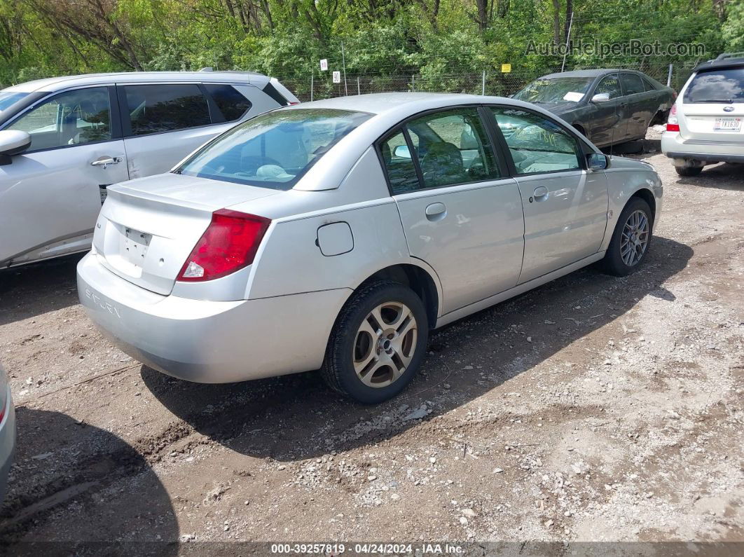 2003 Saturn Ion 3 Silver vin: 1G8AL52F43Z204479