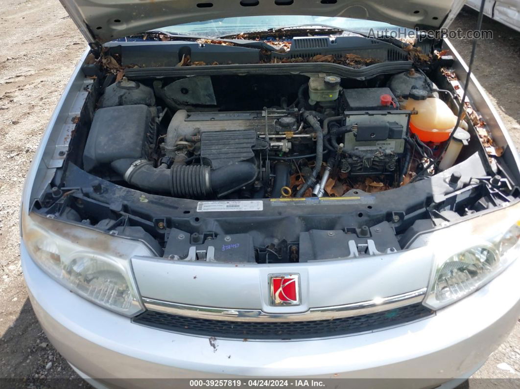 2003 Saturn Ion 3 Silver vin: 1G8AL52F43Z204479