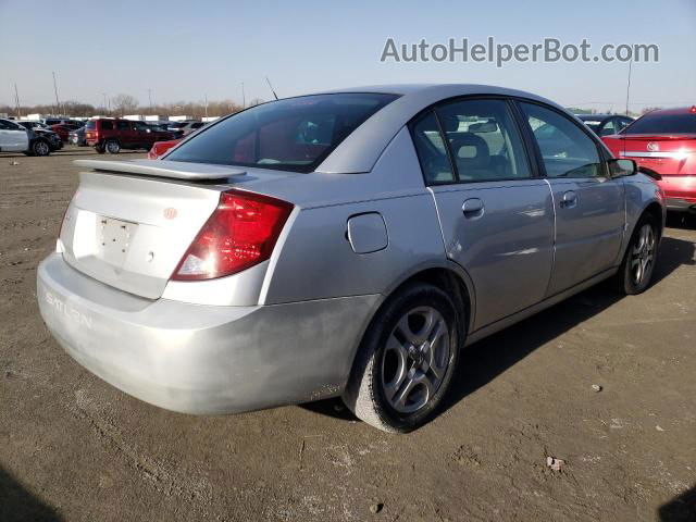 2003 Saturn Ion Level 3 Серебряный vin: 1G8AL52F63Z109986