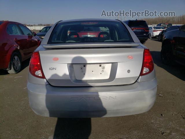 2003 Saturn Ion Level 3 Silver vin: 1G8AL52F63Z109986