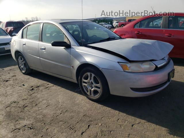 2003 Saturn Ion Level 3 Silver vin: 1G8AL52F63Z109986