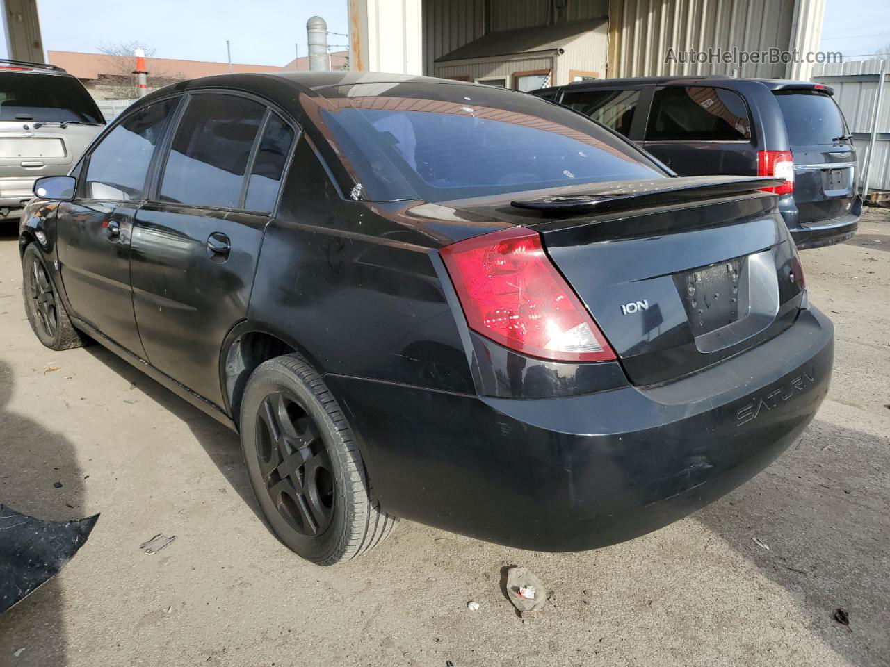 2003 Saturn Ion Level 3 Black vin: 1G8AL52F63Z178256