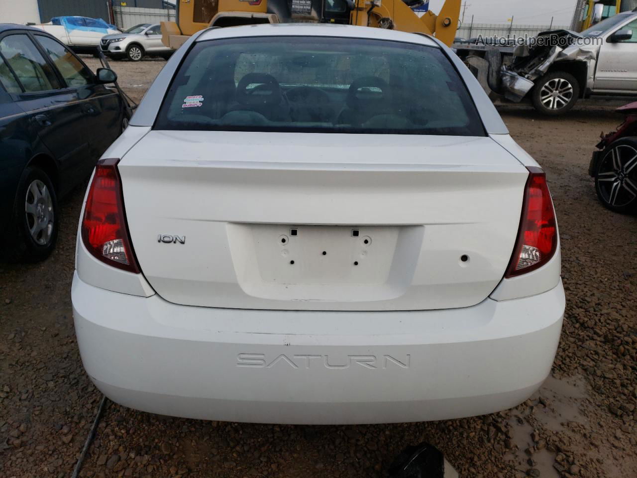 2003 Saturn Ion Level 3 Белый vin: 1G8AL52F73Z115828