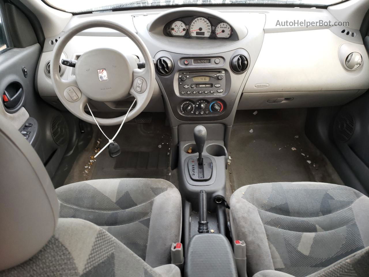 2003 Saturn Ion Level 3 Белый vin: 1G8AL52F73Z115828