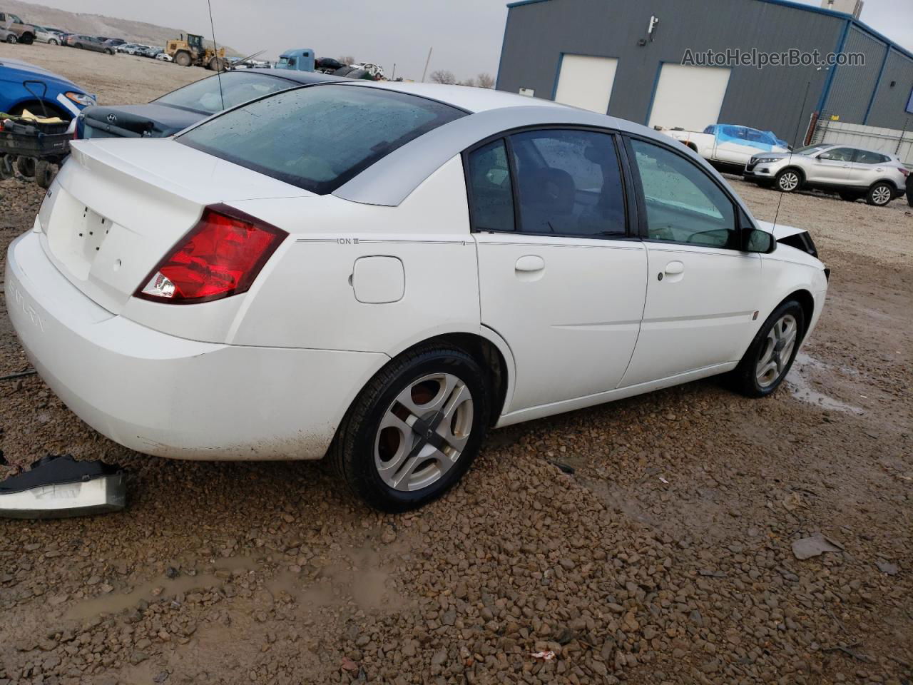 2003 Saturn Ion Level 3 White vin: 1G8AL52F73Z115828