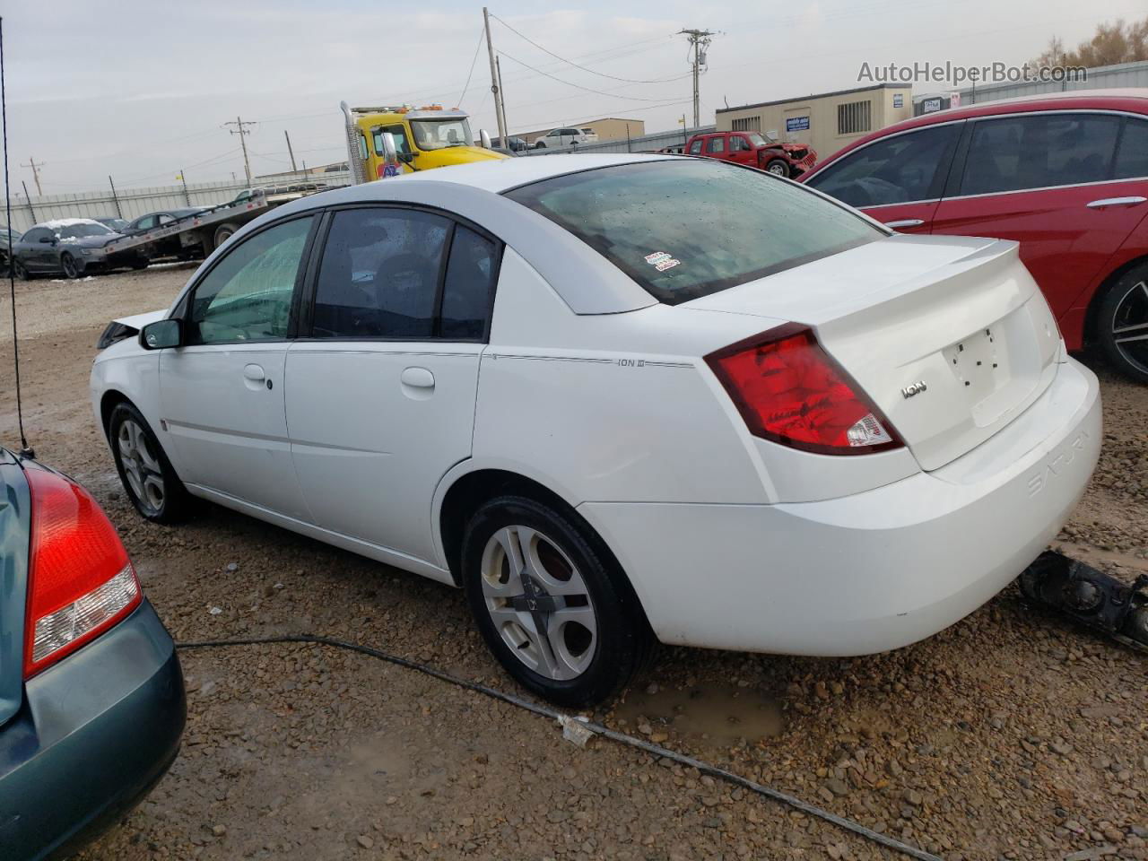 2003 Saturn Ion Level 3 Белый vin: 1G8AL52F73Z115828