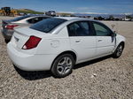 2003 Saturn Ion Level 3 White vin: 1G8AL52F73Z115828