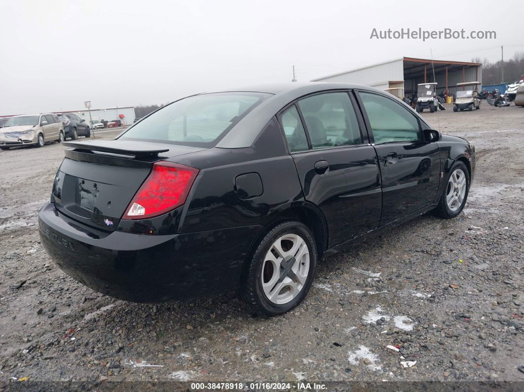 2003 Saturn Ion Ion 3 Black vin: 1G8AL52F73Z125842