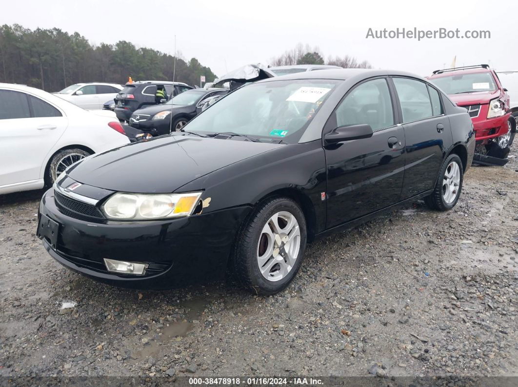 2003 Saturn Ion Ion 3 Black vin: 1G8AL52F73Z125842