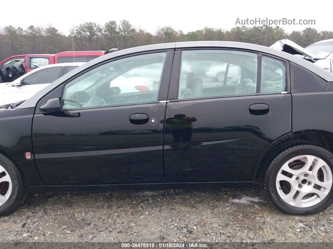 2003 Saturn Ion Ion 3 Black vin: 1G8AL52F73Z125842