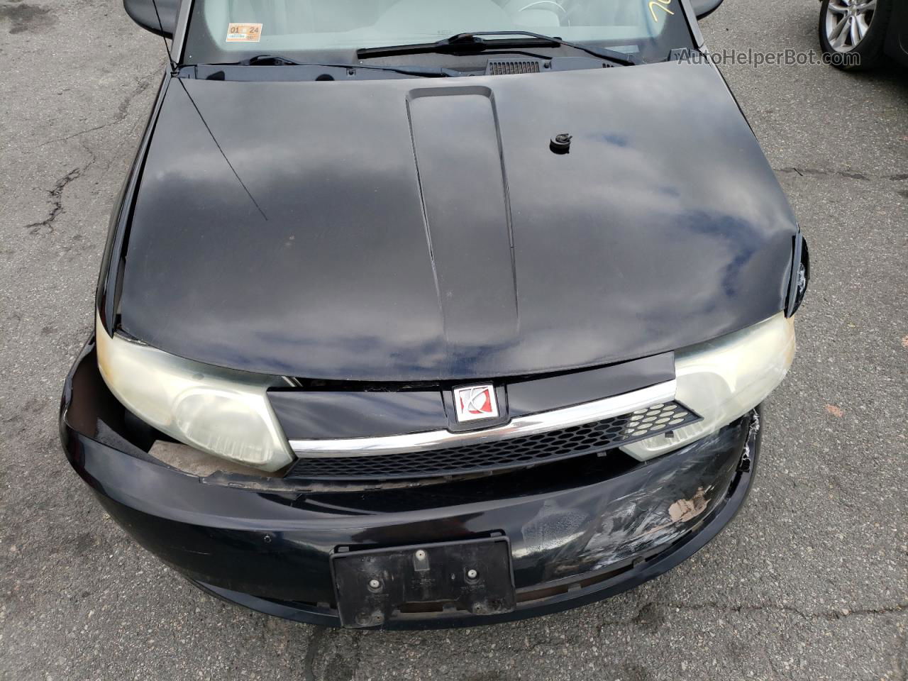 2003 Saturn Ion Level 3 Черный vin: 1G8AL52F73Z130684