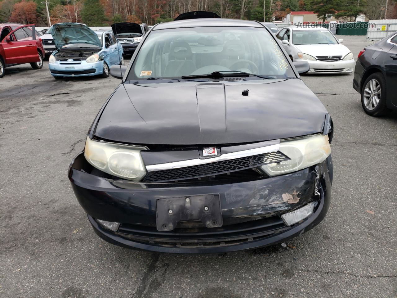 2003 Saturn Ion Level 3 Black vin: 1G8AL52F73Z130684