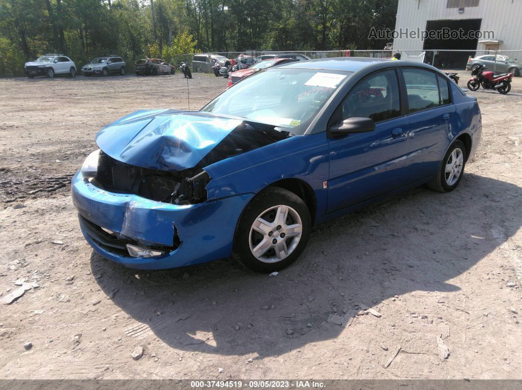 2003 Saturn Ion Ion 3 Blue vin: 1G8AL52F73Z141457