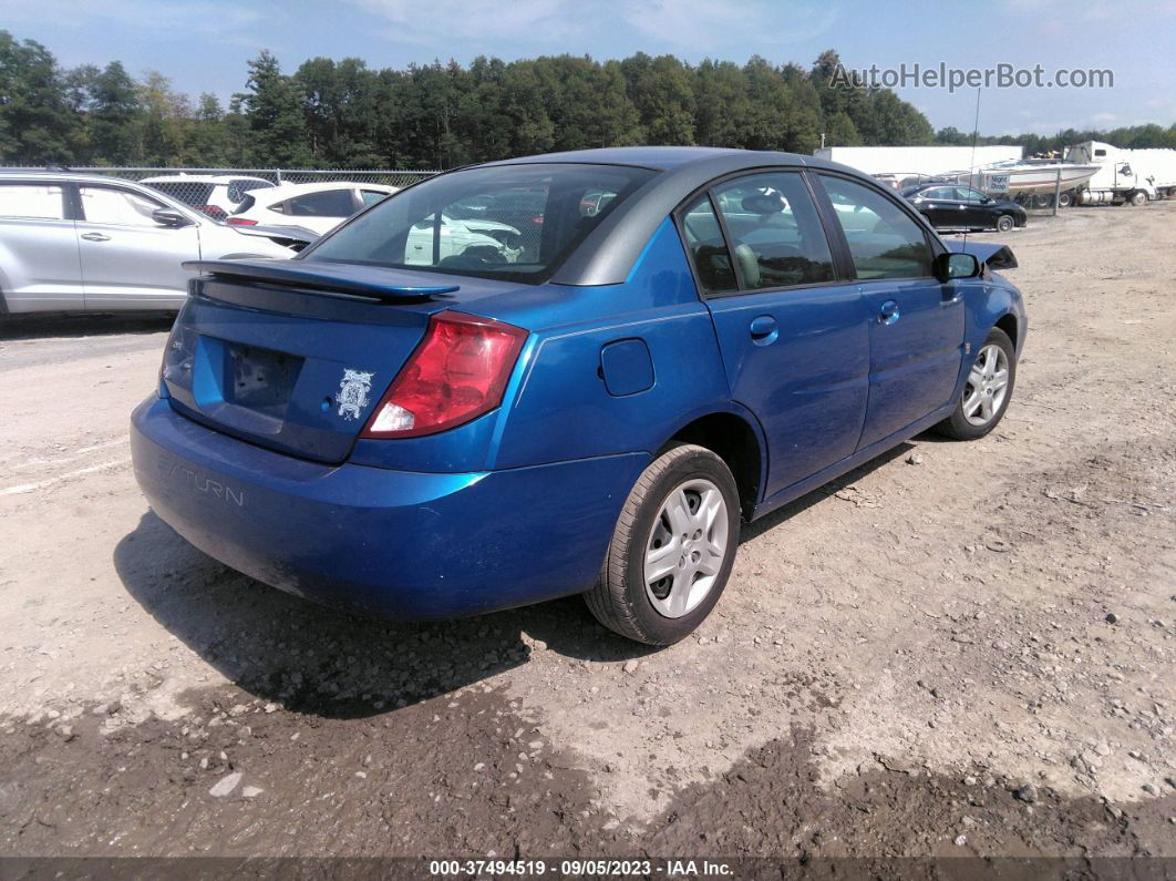 2003 Saturn Ion Ion 3 Blue vin: 1G8AL52F73Z141457