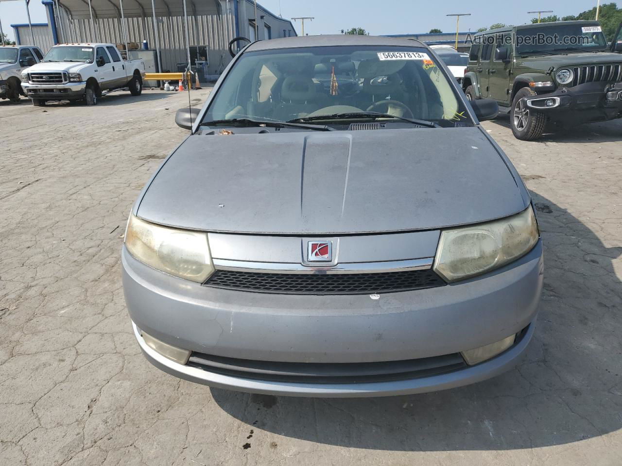 2003 Saturn Ion Level 3 Gray vin: 1G8AL52FX3Z104385