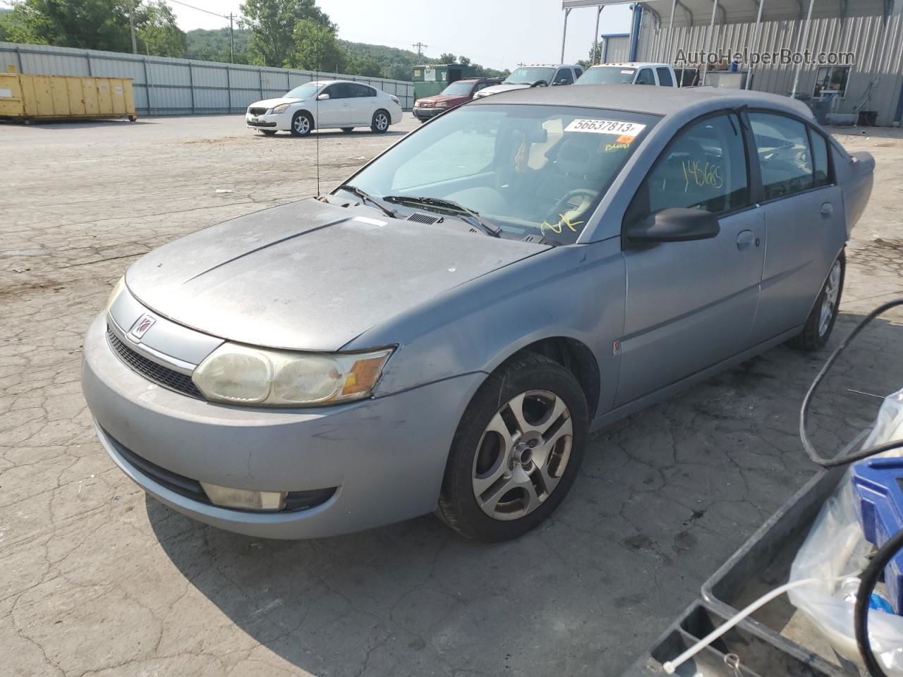 2003 Saturn Ion Level 3 Gray vin: 1G8AL52FX3Z104385