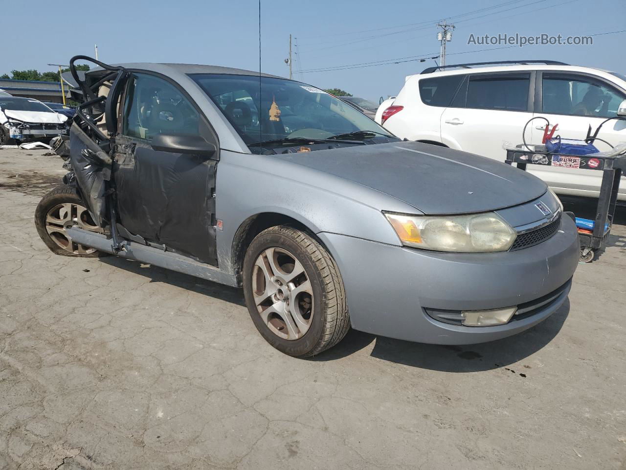 2003 Saturn Ion Level 3 Gray vin: 1G8AL52FX3Z104385