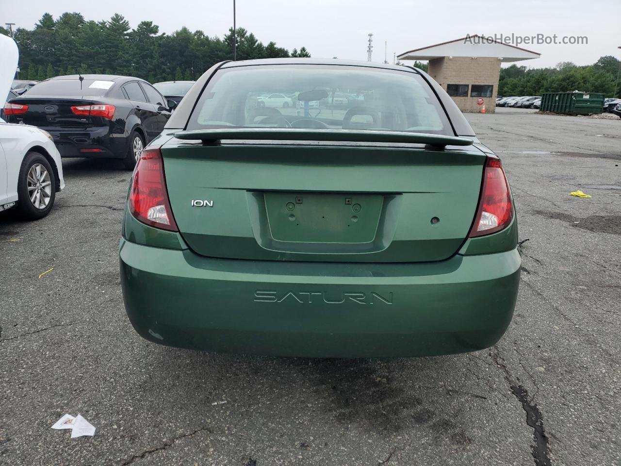 2003 Saturn Ion Level 3 Зеленый vin: 1G8AL52FX3Z121137