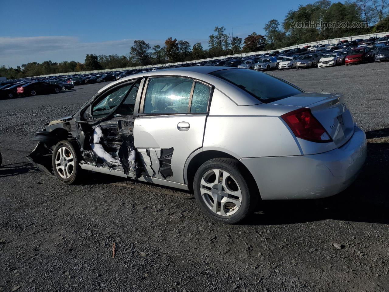 2003 Saturn Ion Level 3 Silver vin: 1G8AL52FX3Z126273