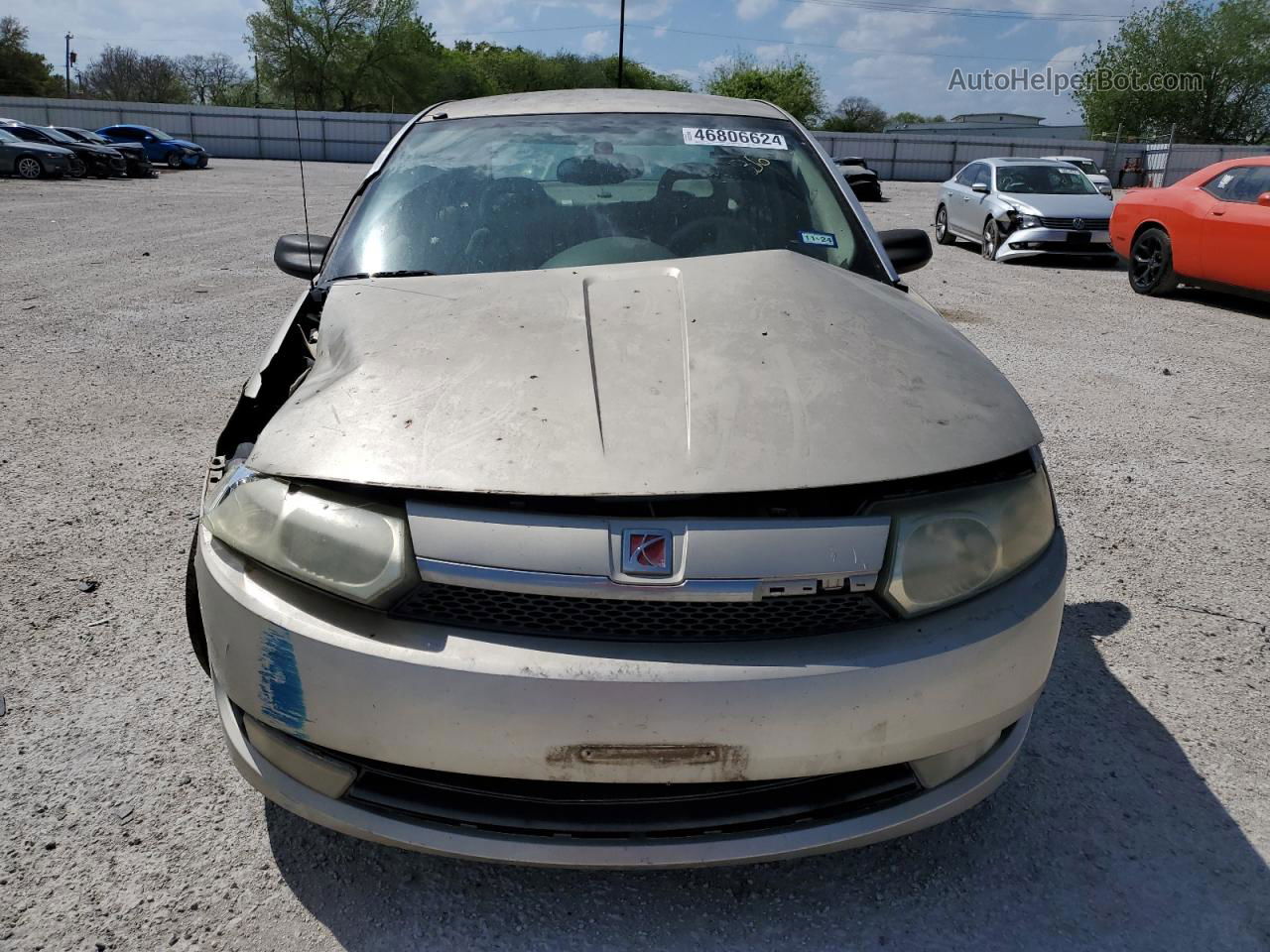 2003 Saturn Ion Level 3 Silver vin: 1G8AL52FX3Z134440