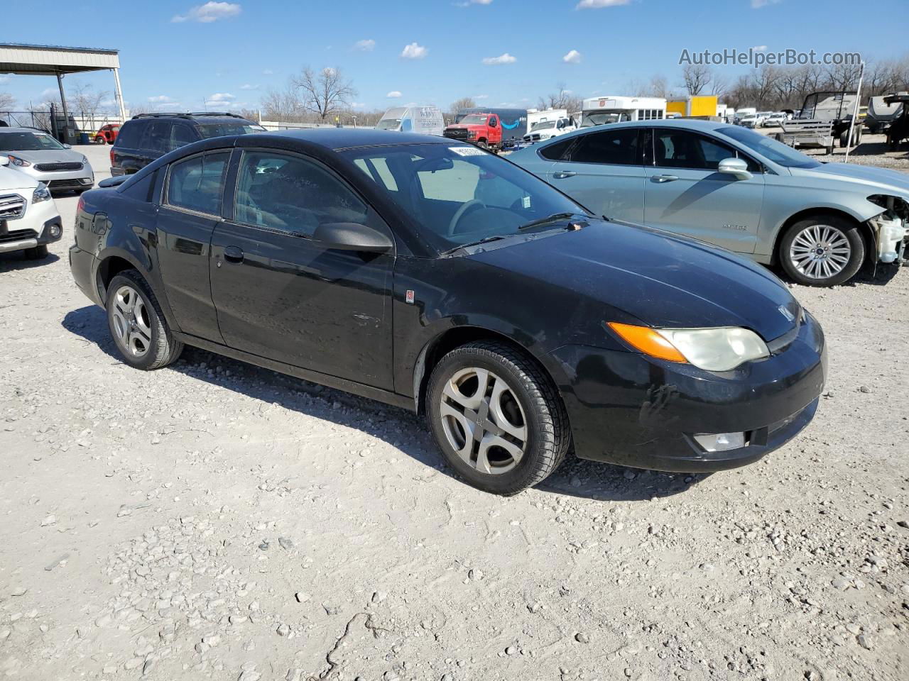 2003 Saturn Ion Level 3 Black vin: 1G8AV14F03Z197899