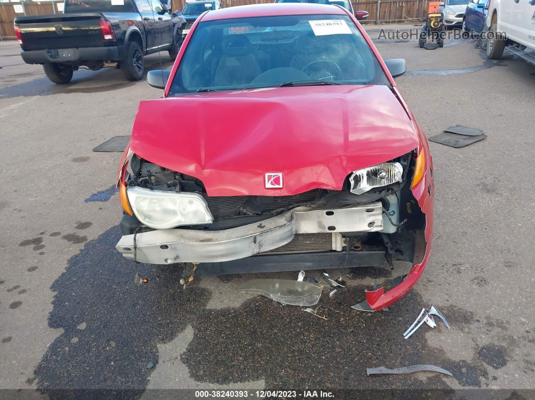 2003 Saturn Ion Ion 3 Red vin: 1G8AW12F13Z177502