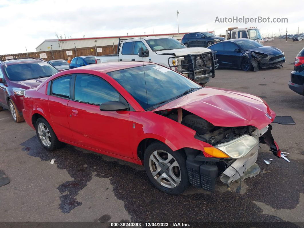 2003 Saturn Ion Ion 3 Red vin: 1G8AW12F13Z177502