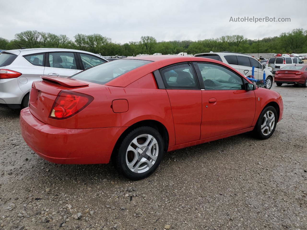 2003 Saturn Ion Level 3 Red vin: 1G8AW12F43Z177574