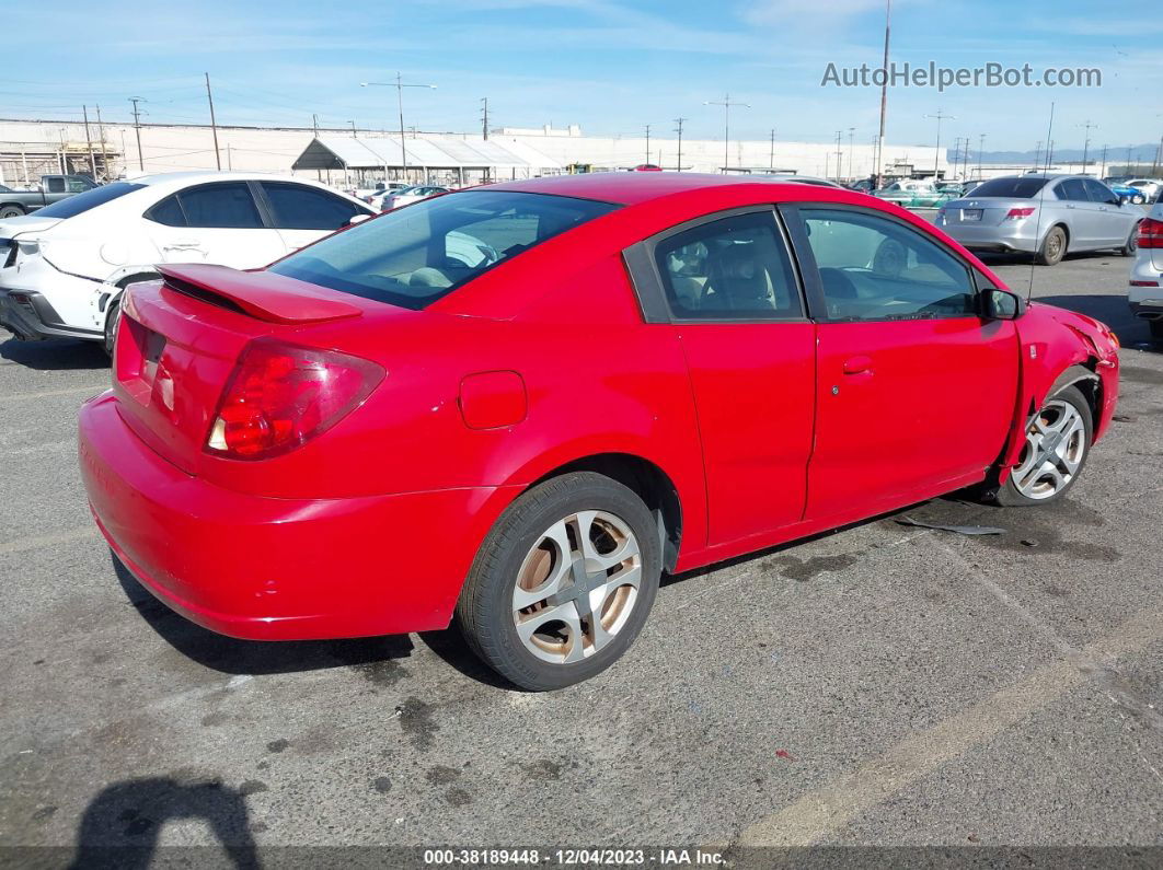 2003 Saturn Ion Ion 3 Red vin: 1G8AW12F83Z206154