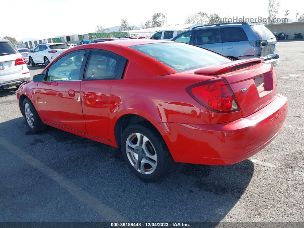 2003 Saturn Ion Ion 3 Красный vin: 1G8AW12F83Z206154